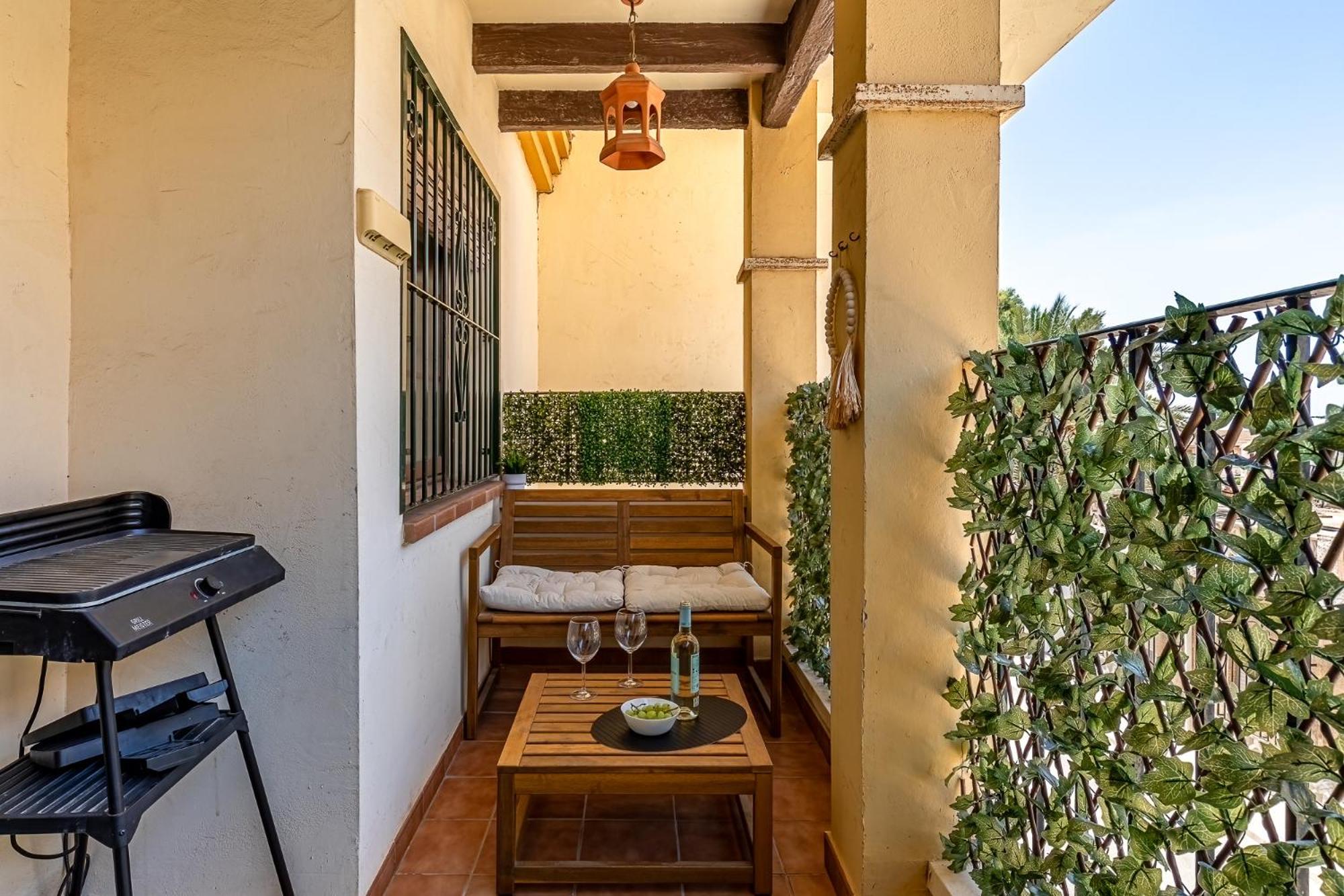 Casa Rexola Con Balcon Para 7 Viajeros Con Piscina Comunitaria Рода Экстерьер фото